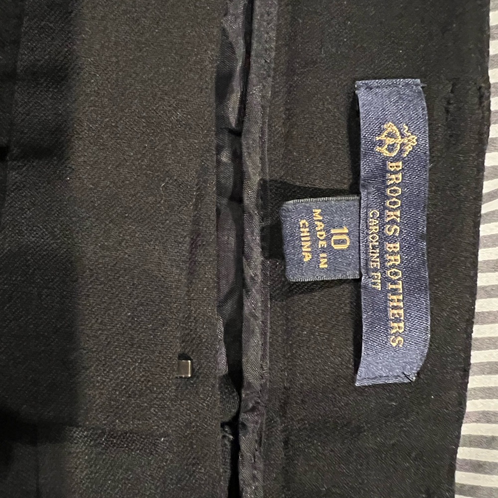 Women’s Black Brooks Brothers Caroline Fit Size 10